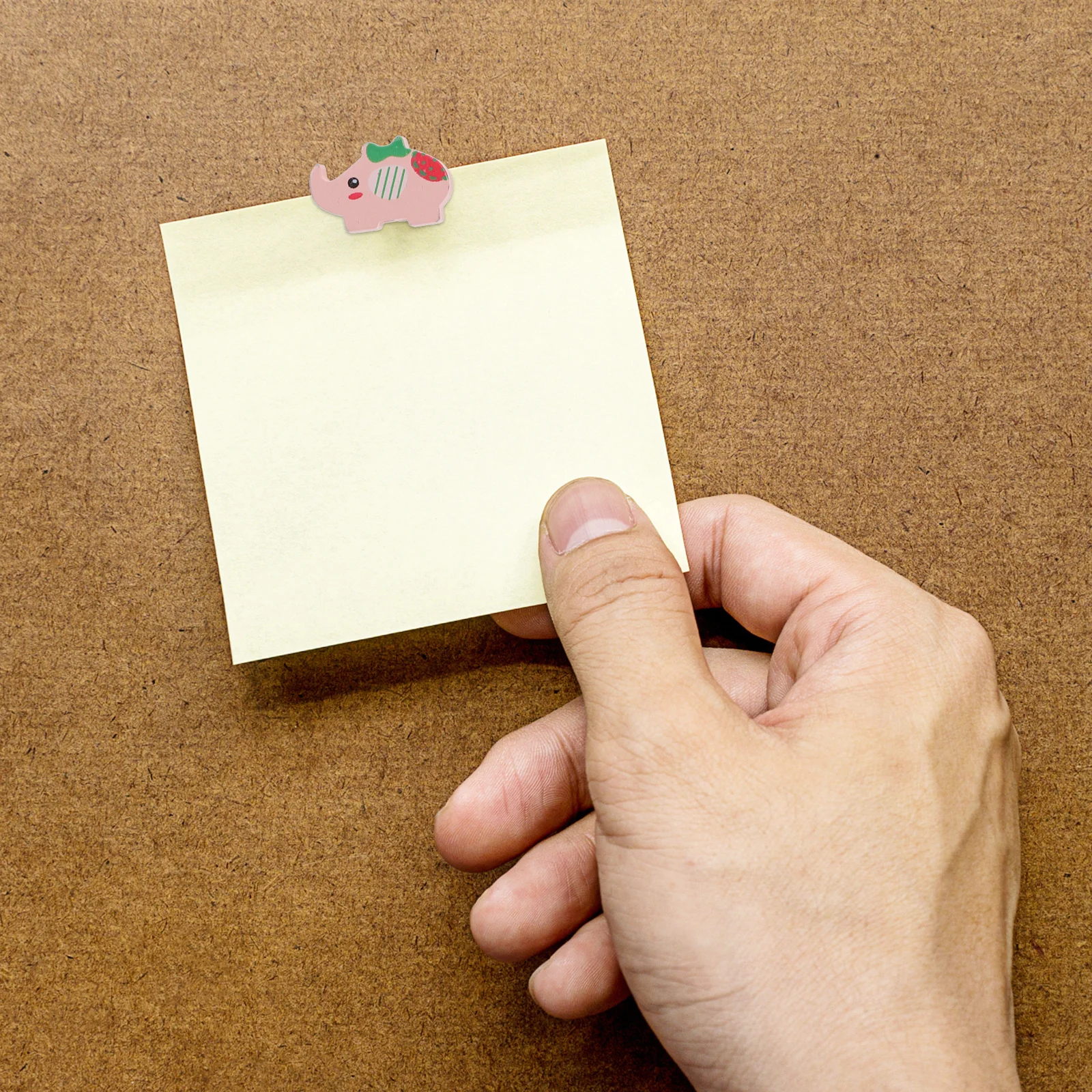 30Pcs Elephant Shape Cute Push Pins Wooden Thumbtacks Decorative Push Nails for Cork Board Bulletin Board Office Home Use