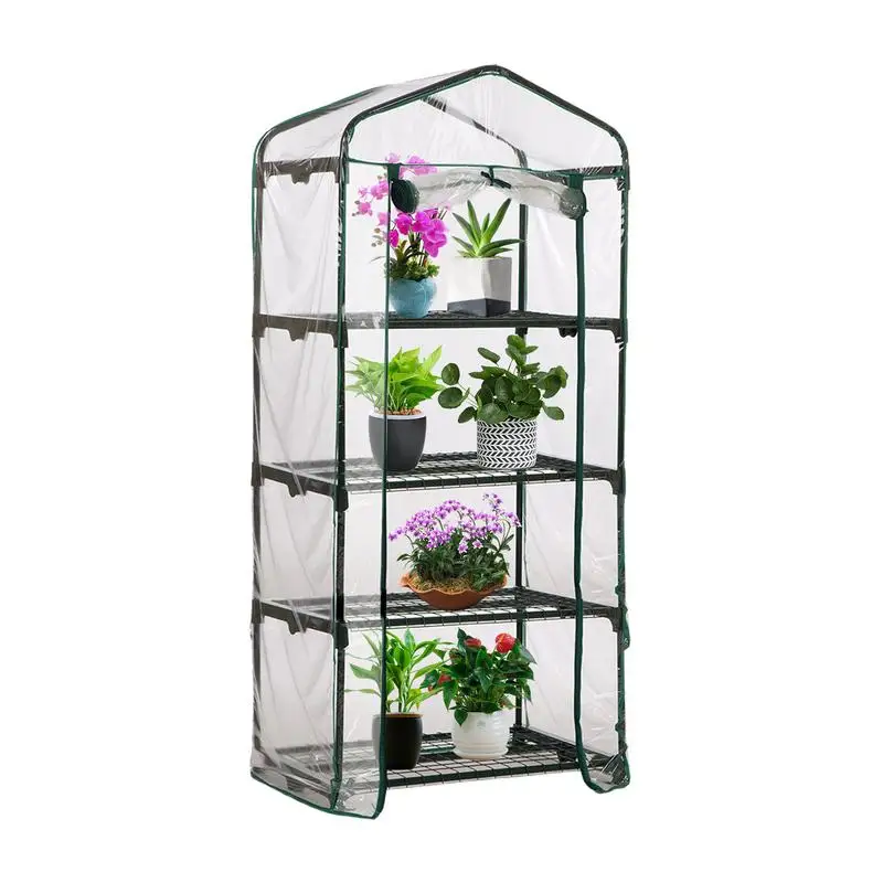 Outdoor Greenhouses Planter Cover Garden Plant Protection Barrier Weatherproof use Flower Frame Meaty Sun Room Hothouse Cover