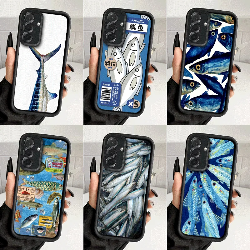 Discounted Salted Fish Shockproof Phone Case For Samsung A13 A14 A15 A16 A17 A33 A34 A35 A36 A37 A53 A54 A55 A56 A57 A23 A24 A25