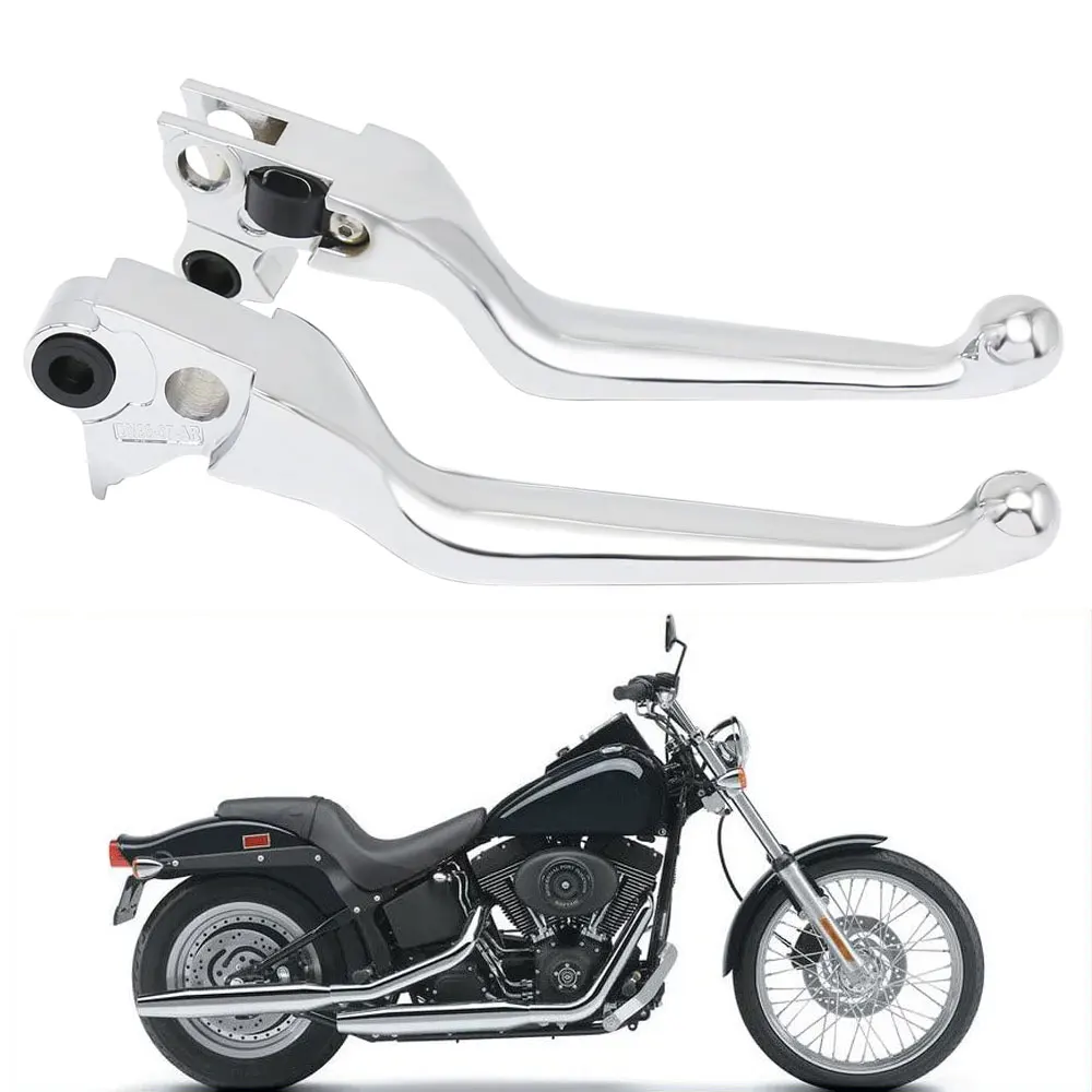 Per Harley Davidson XL Sportster 883 e 1200 1996-2003 accessori moto leve frizione maniglia freno regolabile in alluminio