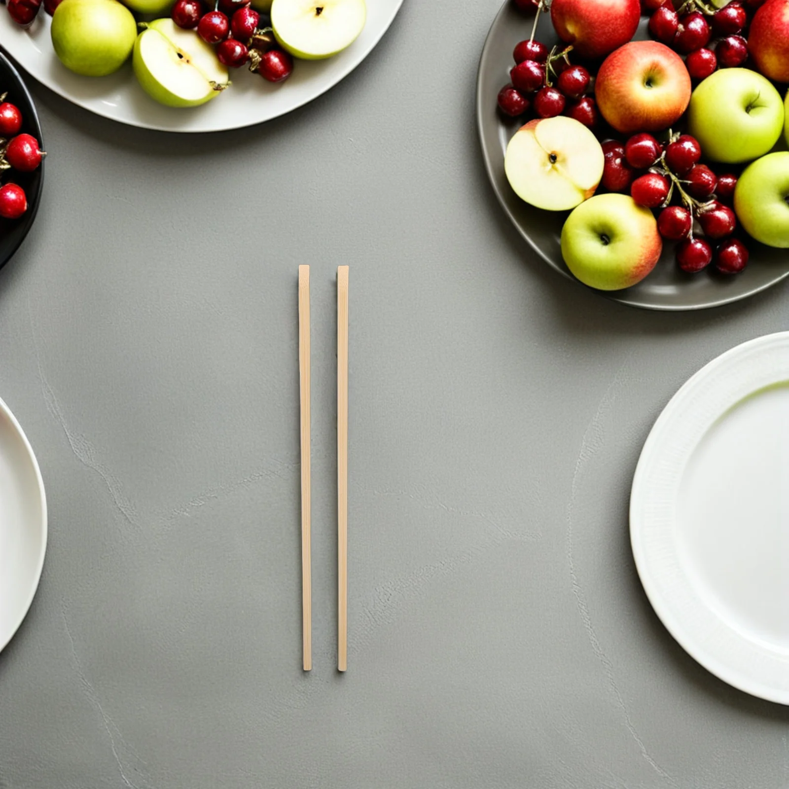 

100Pairs Disposable Bamboo Chopsticks Smooth Splinter-Free Lightweight Non-Slip for Takeout Sushi Noodles Restaurant Picnic