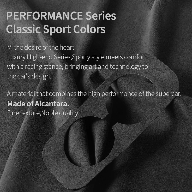 Made of Alcantara For Tesla Model 3 (2023- ) Center Armrest Cup Holder Cover Trim Insert Sticker Car Interior Tuning Accessories view 3