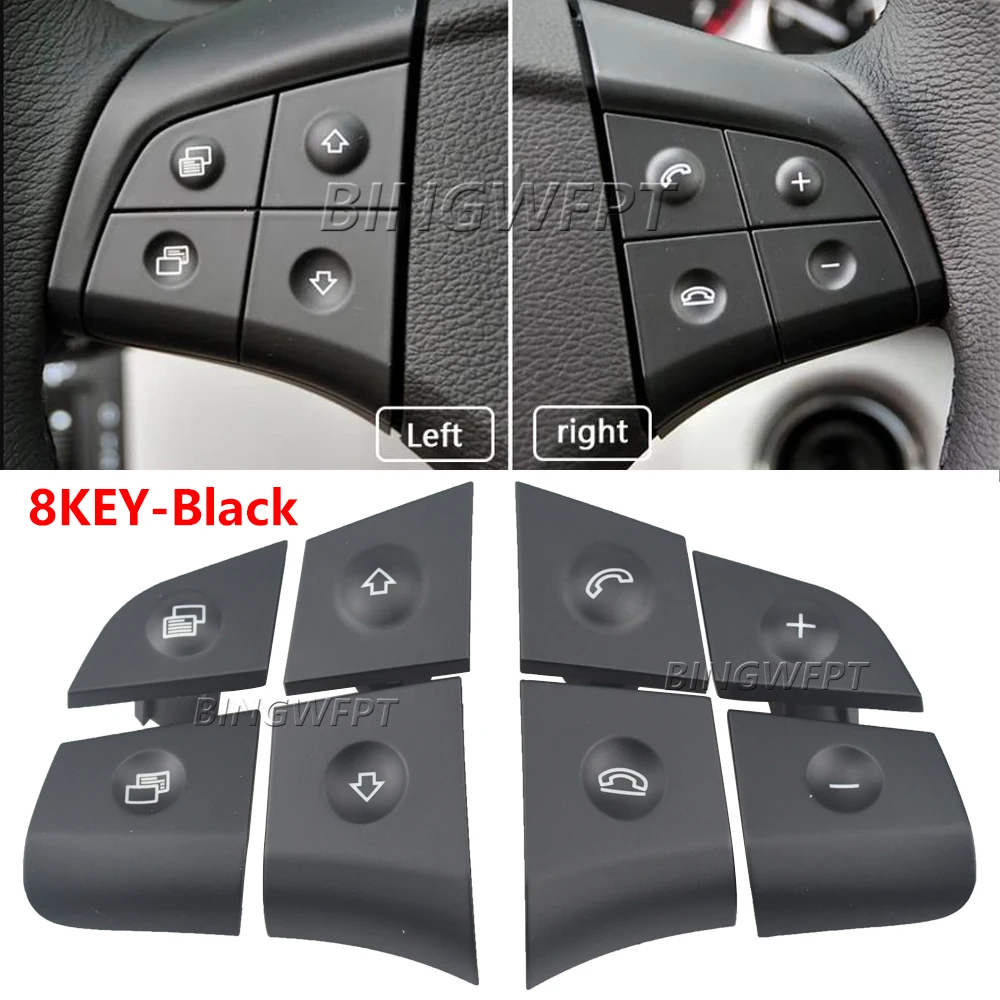 For Mercedes Benz W164 W245 W251 ML GL300/350/400/450 2006-2009 Multi-function Steering Wheel Switch Buttons Phone Control Key