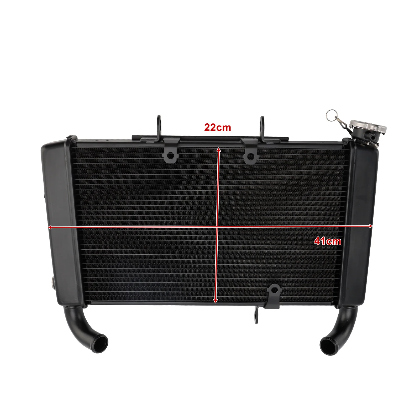 Topteng Motorcycle Aluminum Radiator Cooling Engine Cooler Fit For HONDA CBR650R CBR 650R 2024-2025