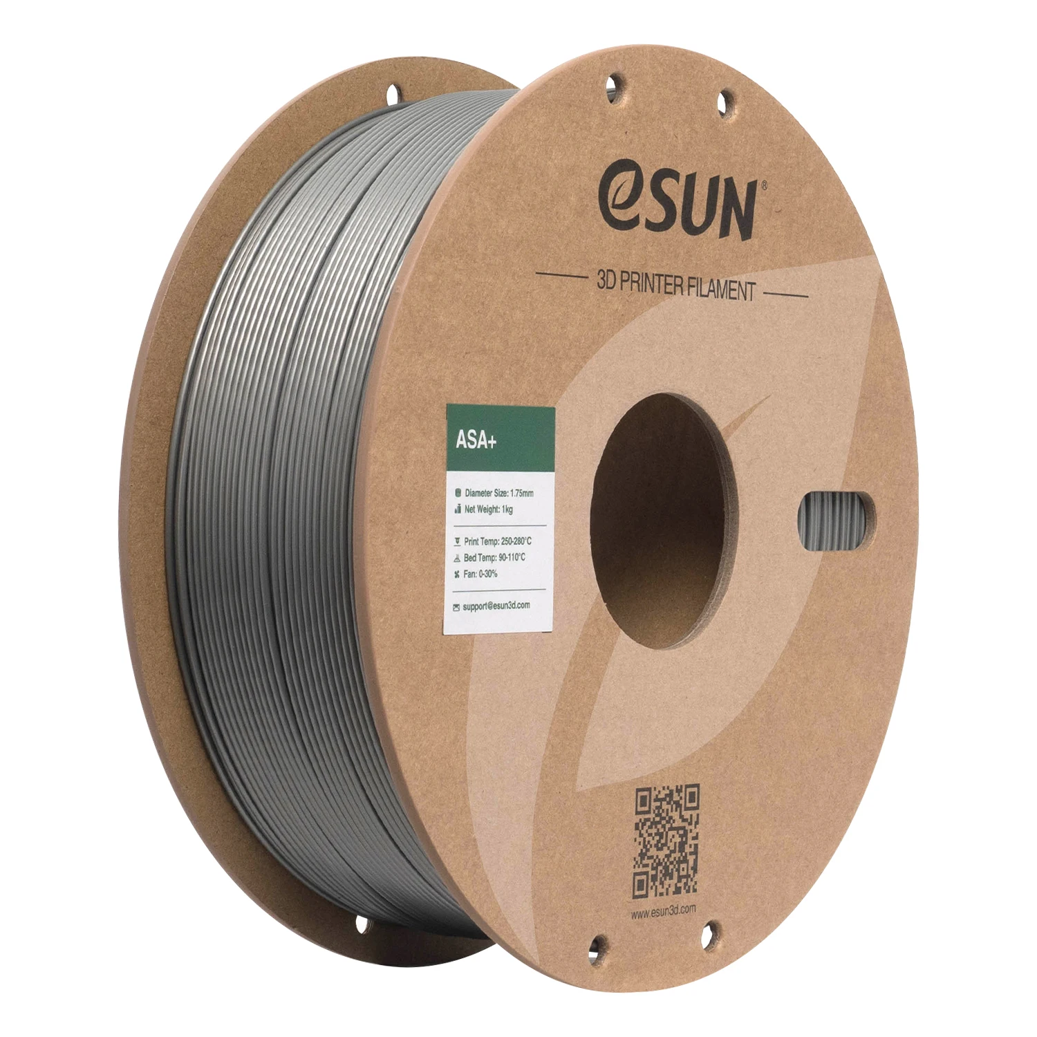 eSUN ASA-filament 1,75 mm 3D-printerfilament ASA + 1 kg spoel DIY-bloempot 3D-printmateriaal ASA + 3D-filament voor 3D-printers