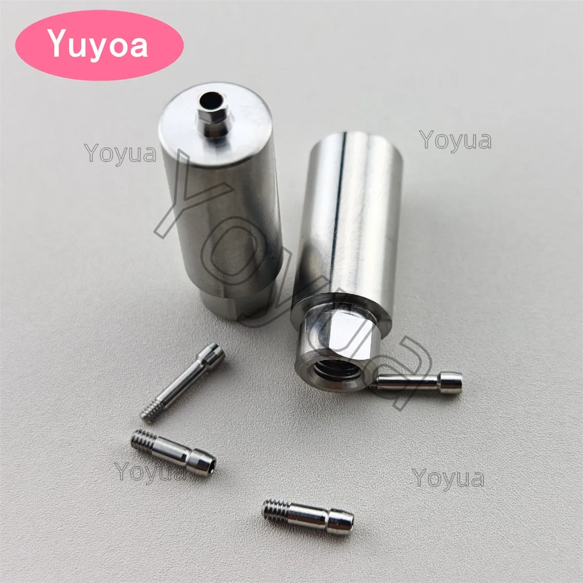 

5pcs 10/14mm Dental Premilled Abutment Hex CAD/CAM for Osstem/Dentium/DIO/ICX/ITI Titanium Accessories