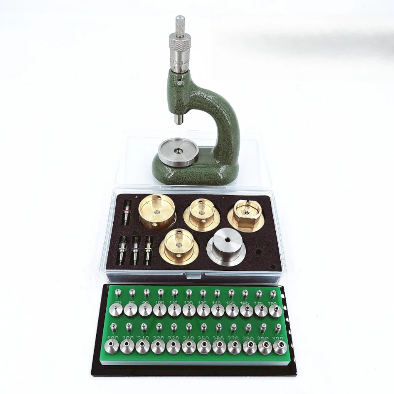 Watch repair Dual-purpose machine-mounted gemstones, adjustment drilling machine Stone eye machine C4 upper 4 lower 4 needle