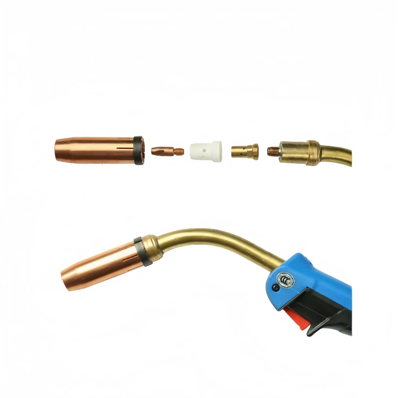 Water-cooled European torch 5m metal welding head welding gun