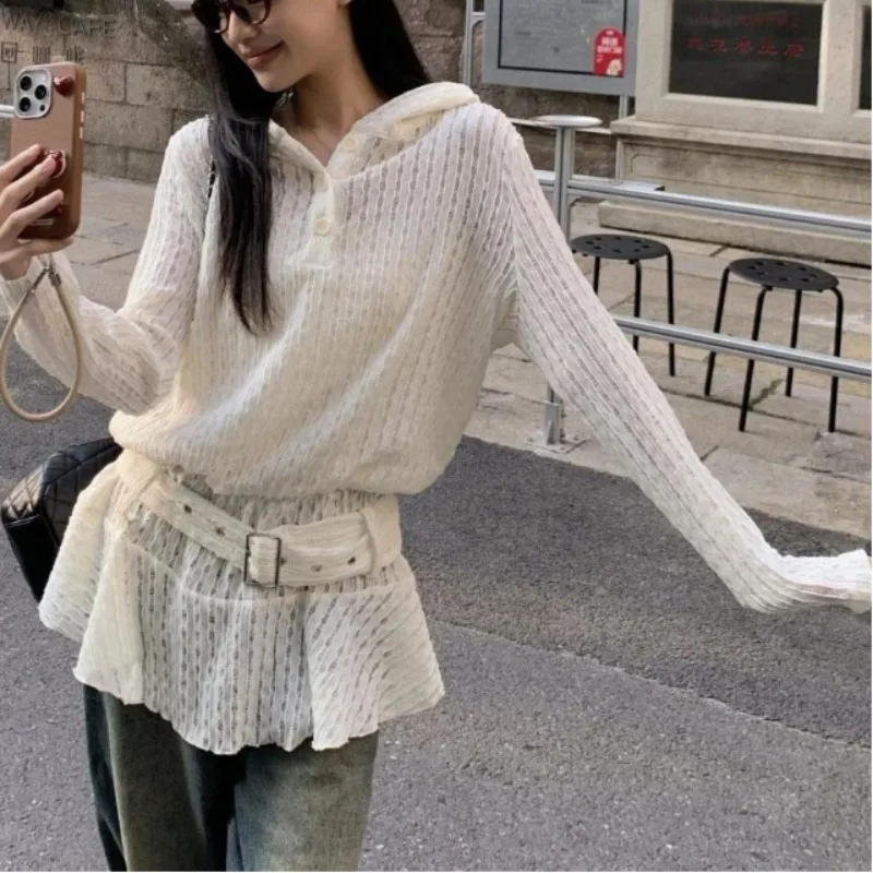 

2026 Spring Vintage Y2k Crop Tops Women Long Sleeve Slim Printed Tees Subculture Harajuku Clothing Korean Punk Gothic T-shirt