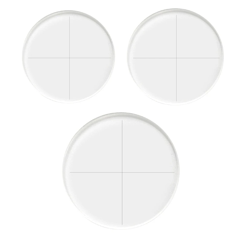 1185 Crosshair-Graticule Value Cruciform Plate External Internal Micrometer Graticule Microscope Reticle