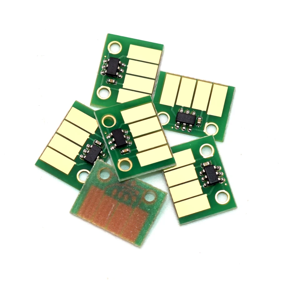 6 unidades para HP72 ARC Chip de cartucho de reinicio automático para HP 72 para HP Designjet T610 T770 T790 T795 T1100 T1120 T1200 T1300 T2300 tracciones