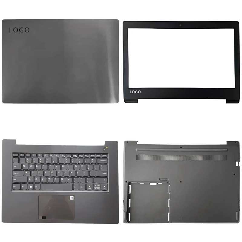 

New For Lenovo V330-14 IKB V130-14 E43-80 K43C-80 Laptop LCD Back Cover Front Bezel Upper Palmrest Bottom Case Keyboard Hinges