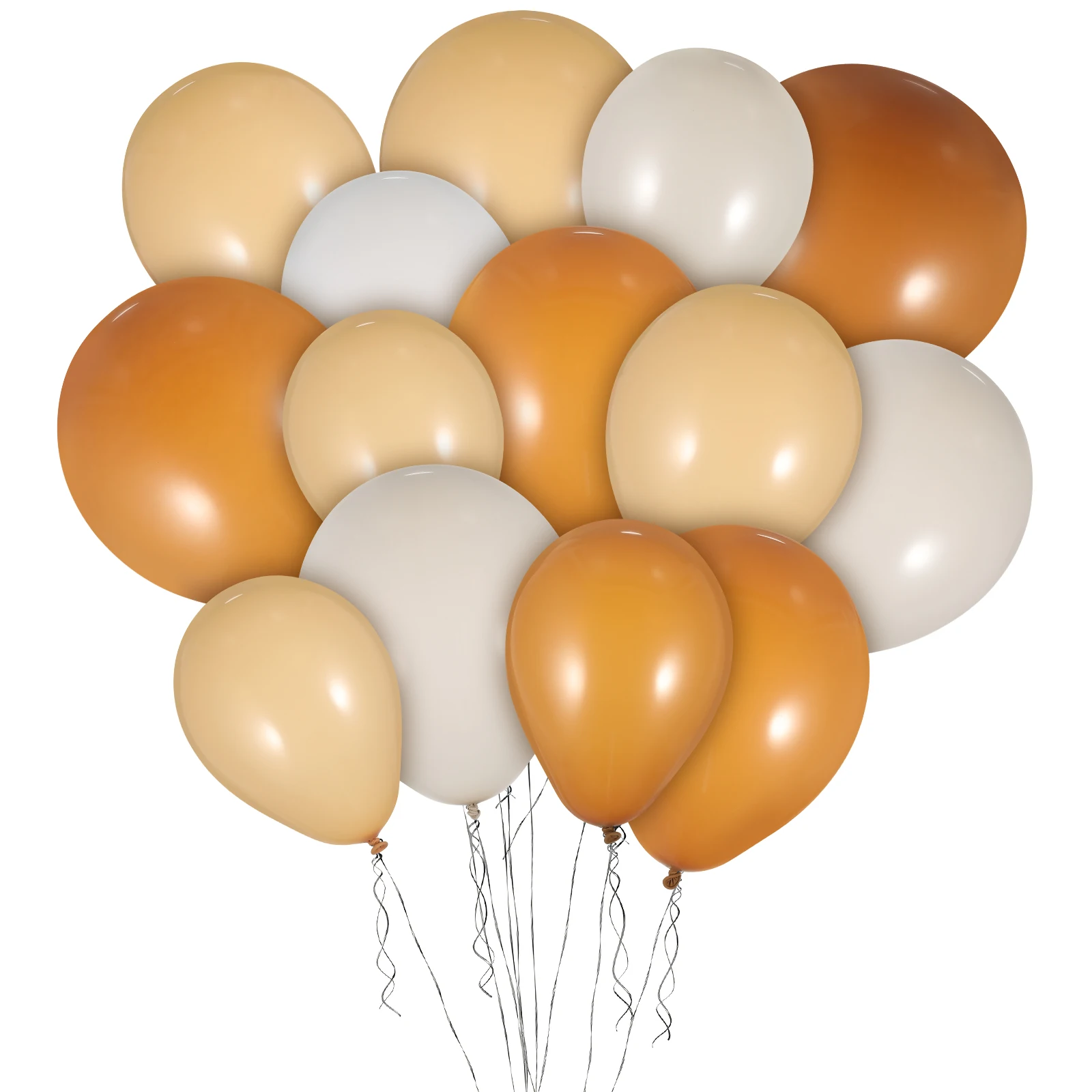 

Balloon Chain Combo Large Size Colorful Latex Balloons Party Baby Shower Arch Kit Assorted Colors Extra Thick Vintage Khaki