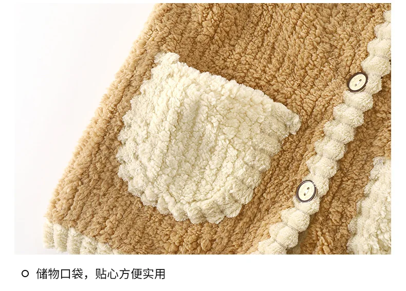 Jacke im Taschen-Design, weiße Kante, Mädchenweste, Frühling/Herbst, Baby-Ärmellose Jacke, Unisex-Cardigan mit Knöpfen, Jungen- und Kinderbekleidung – Detail 19