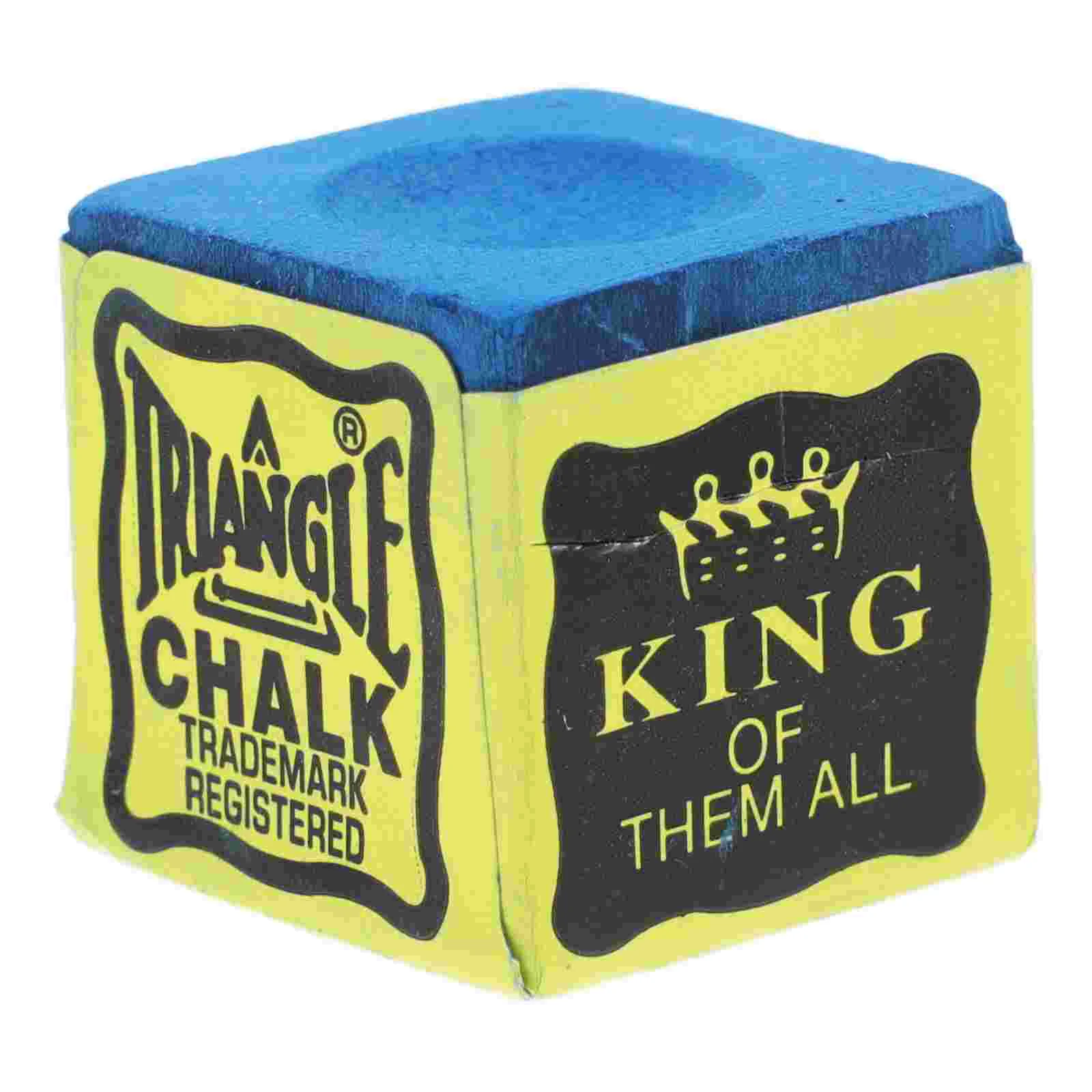 Pool Table Wiping Chalk Billiard Supplies Chocolate Powder Cue Blue Tool Billiards