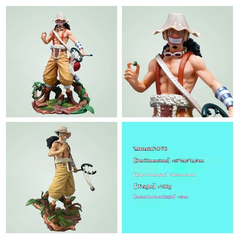 

One Piece LX Usopp Two Years Later, Hand Made Decoration Meteor Usopp Animation Hand Made anime Model Pendulum