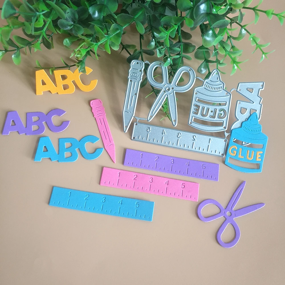 

Scissors metal cutting dies mold Scrapbooking decoration paper craft knife mould blade punch template Embossing stencils 1pcs