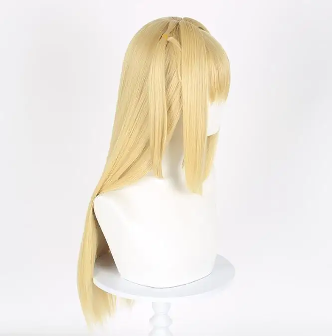 MisaMisa Cosplay Wig Anime Cosplay Misa Amane Golden Long Heat Resistant Hair Wigs