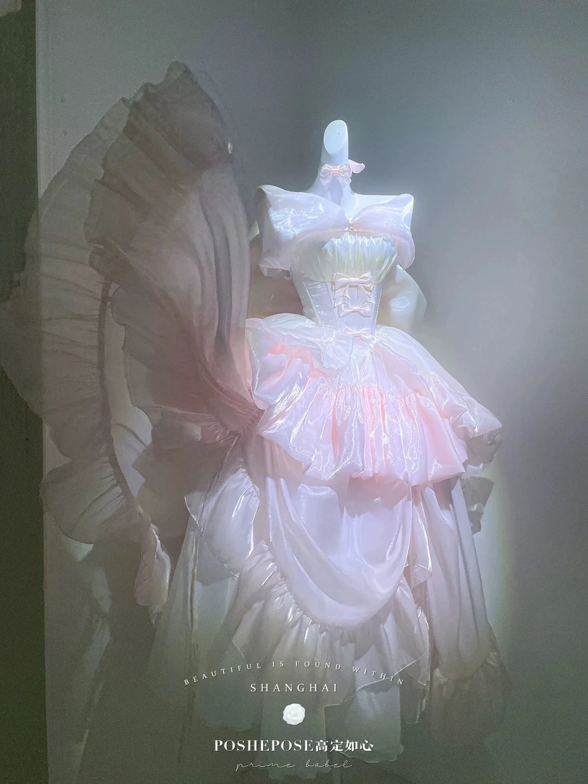 Zoete Verjaardagsfeestje Roze Jurk 2025, Nieuwe Meisje Vrouwen Slim Fit Grote Boog Staart Baljurk Jurk Dames Y2K Prinses Jurk Zomer