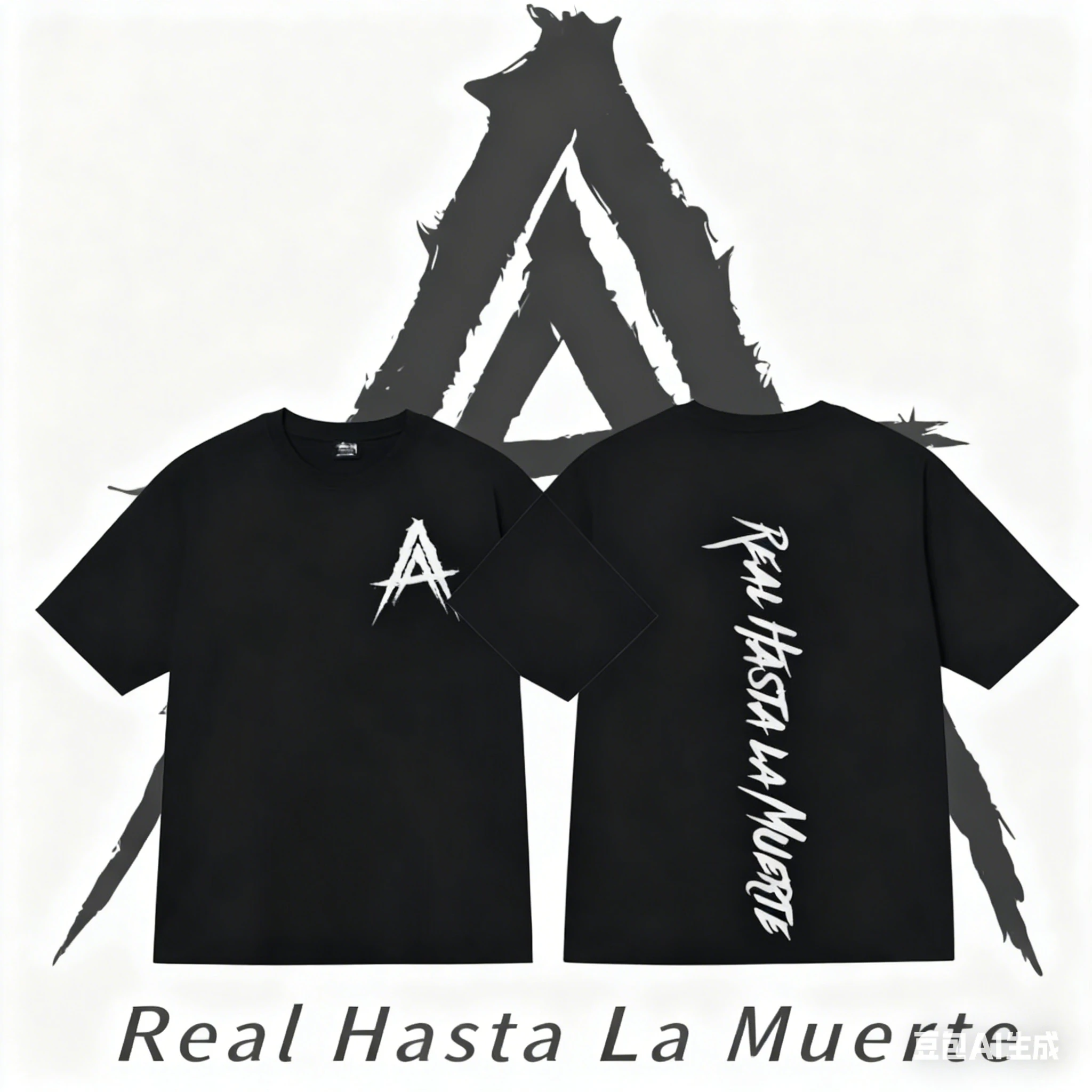 

AA Real To The Death Rapper of The Year T-shirt Harajuku Men and Women 2025-26 Summer Pure Cotton 100% Printed T-shirt