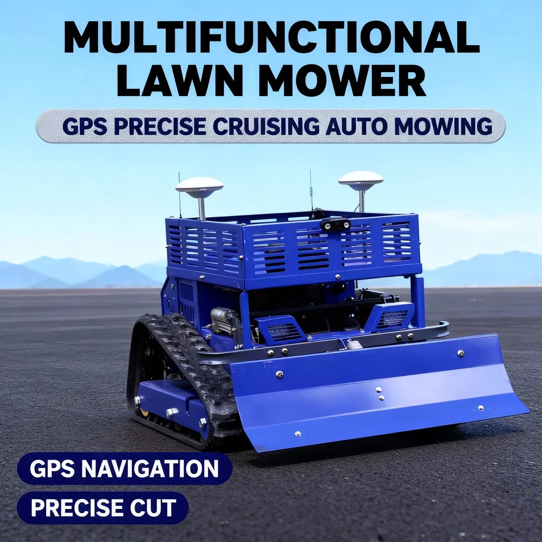 

Customized 4-Stroke GPS Auto Navigation Lawn Mower Highly Cost-Effective Remote Control Robot 550mm Cutting Width