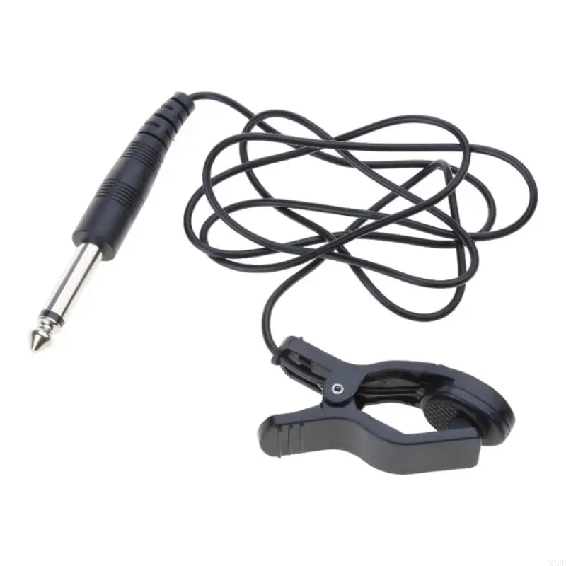 

XXUF Clip On Microphones Piezo Violins Acoustic Guitar Pickup Clip On Pickup Portable Contact Microphones Piezo Pickups