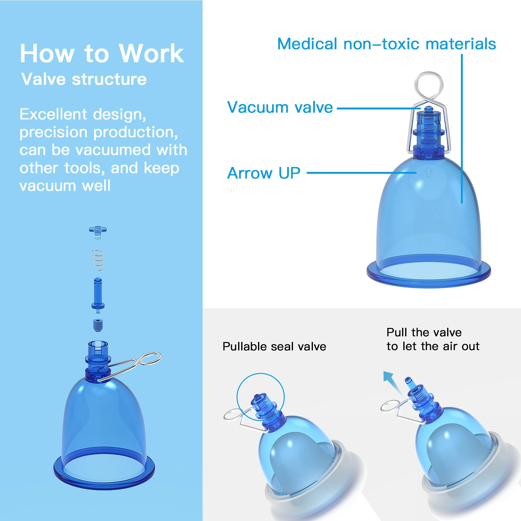 مقاس ماستر برو لتكبير القضيب الذكري والتدريب على الوقت الدائم 3 أحجام من الأكواب المفرغة وطول قابل للتعديل للحامل المعدني