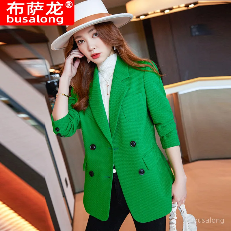 

Blazer Jacket Autumn Winter Elegant Fashion Women's Long Sleeve Professional Small Blazer Formal Wear Women's Jacket Workwear621
