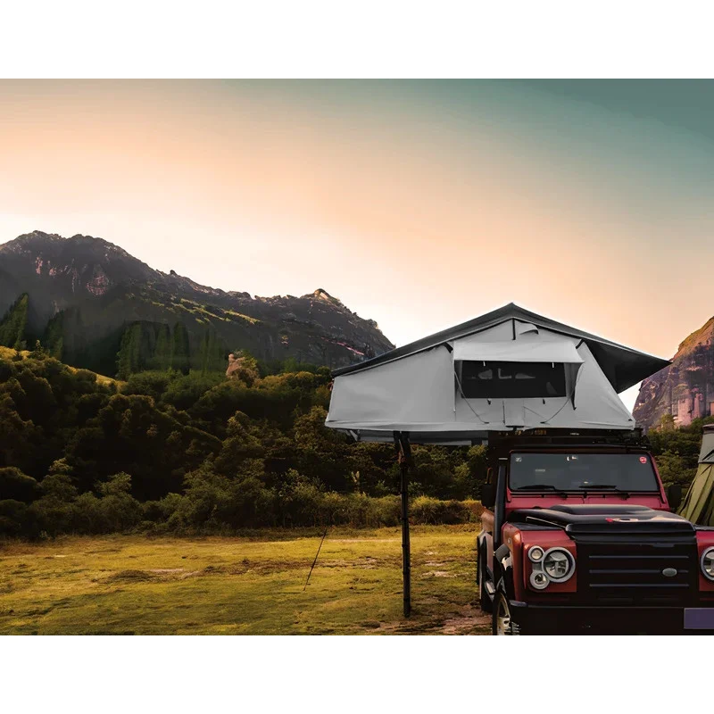 

ENJOIN Wholesale Top Ultra-durable Customizable Colors Car Roof Tent Soft Shell Outdoor Dachzelt Weichschalenature