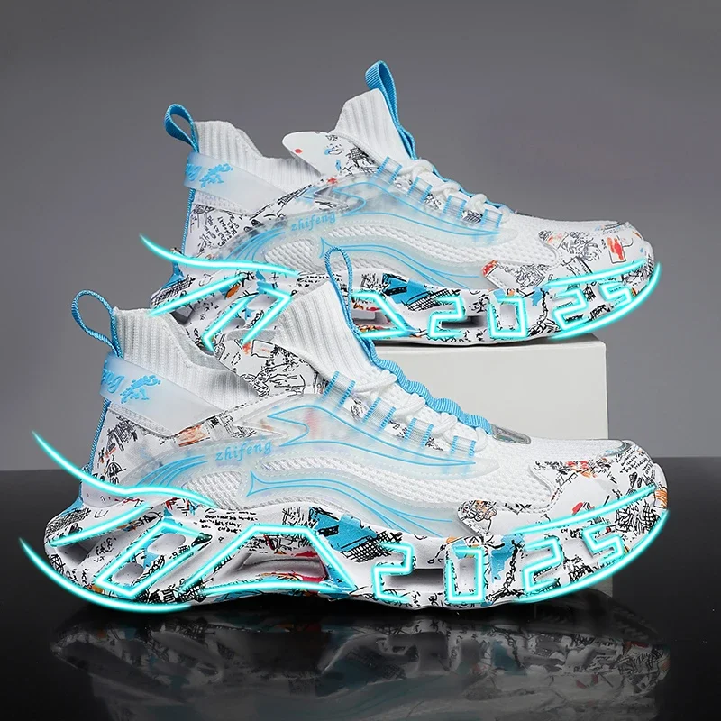 

Новинка 2023 года, кроссовки для бега, мужские спортивные кроссовки для ходьбы, легкие модные повседневные удобные дышащие роскошные кроссовки для бега