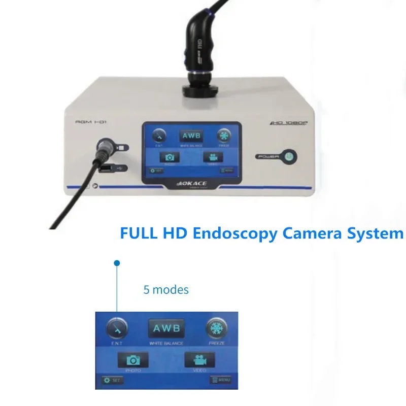 

Endoscope Camera System HD Endoscopy ENT Laparoscopy Video Recording Surgical Camera