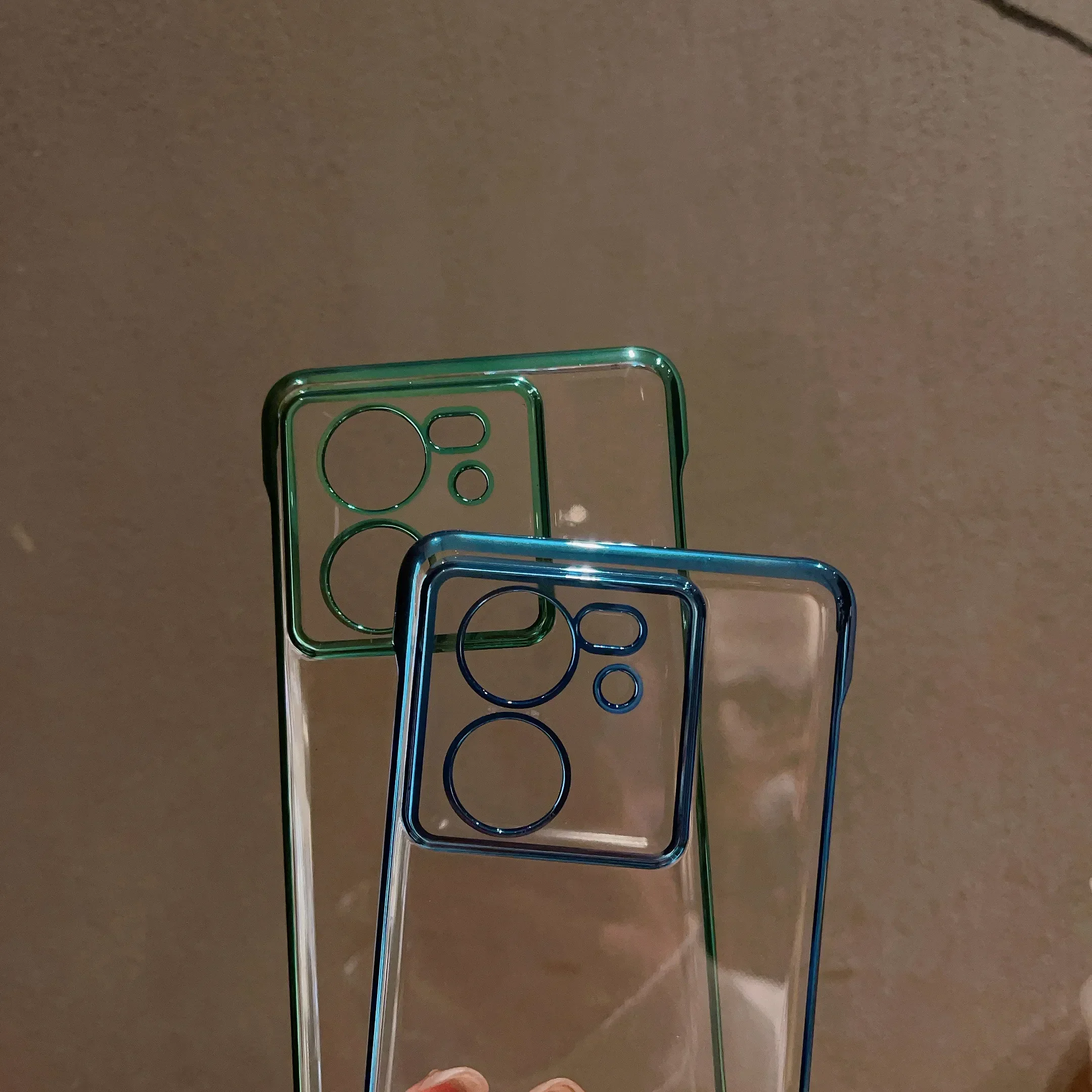 Ultra Thin Plating Frameless Case For Xiaomi POCO X6 Pro 5G Redmi K70E Turbo 3 Hard PC Clear Camera Protect Back Cover Shell