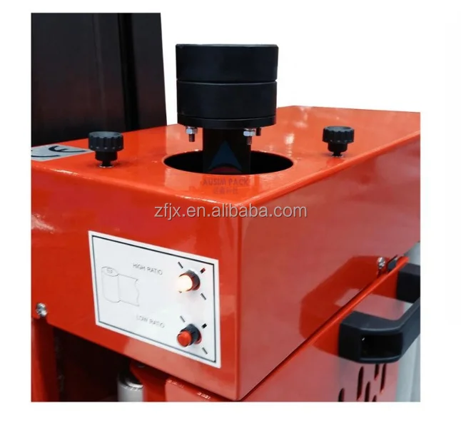 Large Robot Pallet Shrink Wrap Wrapping Machine