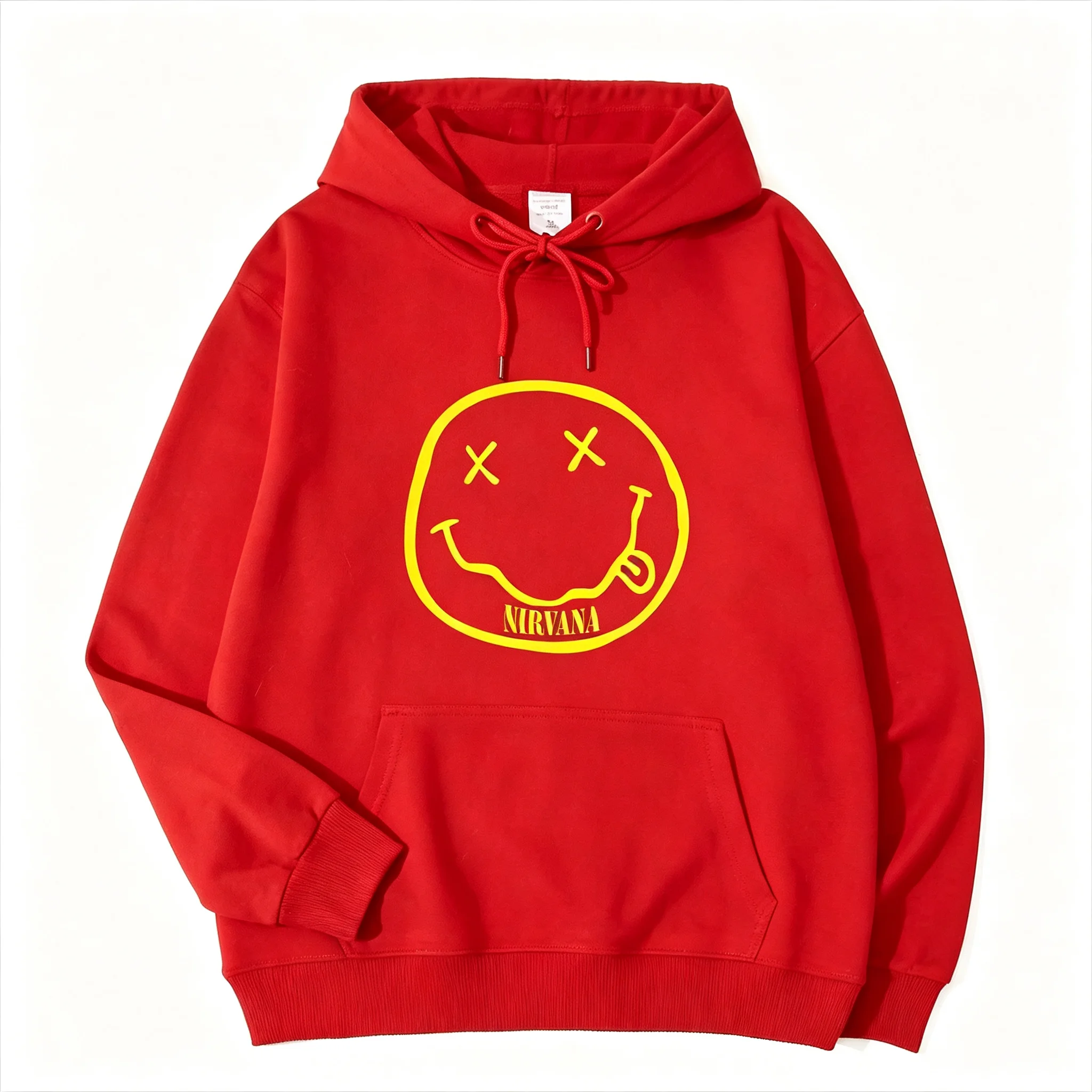 Band Rock-Nirvana Hoodie Herren und Damen Langarm Hochwertiger Herbst- und Winter-Street-Casual-Hoodie Hip-Hop Y2K Street-Top – Detail 14