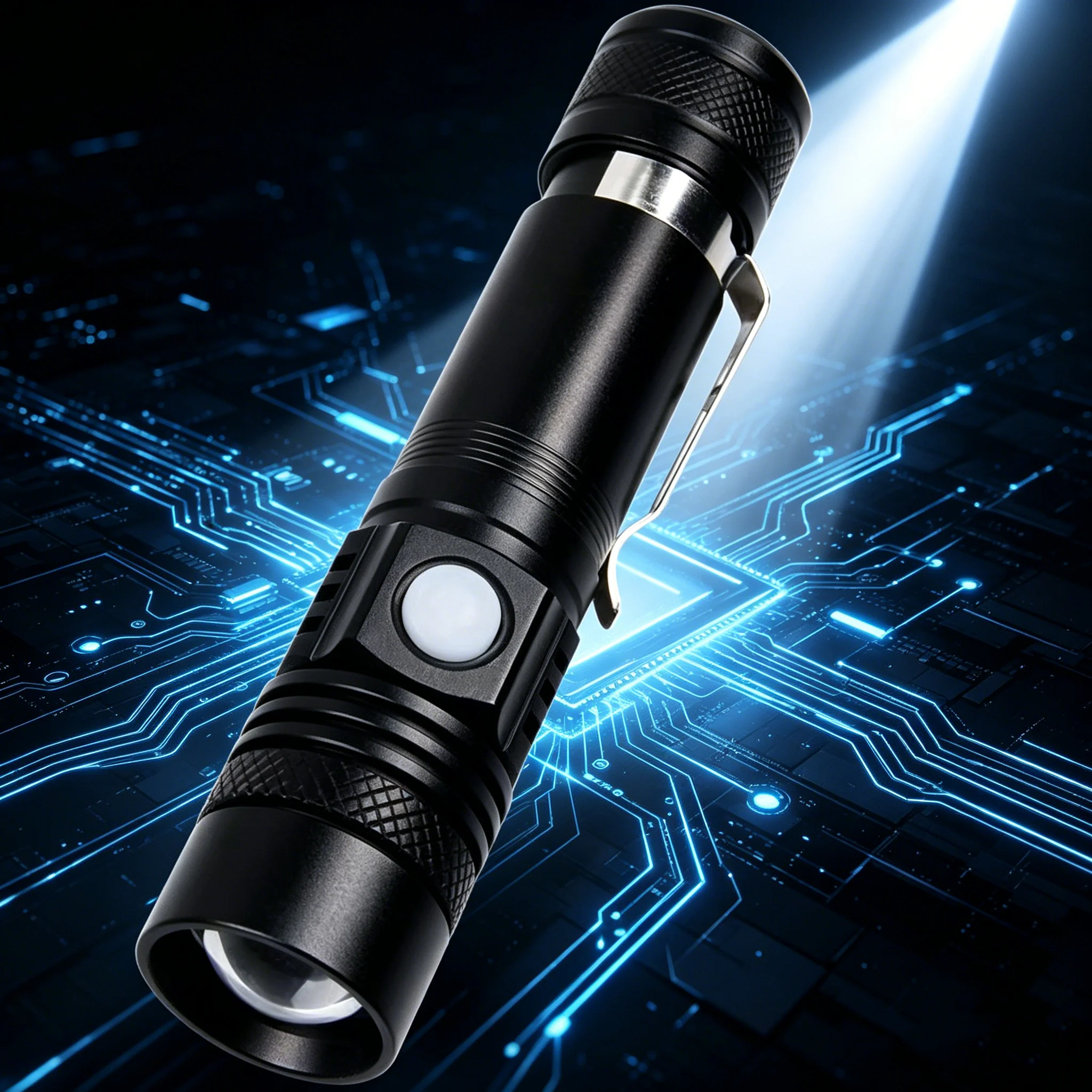 Small Strong Light Charging Outdoor Long-Range Charging Household Mini Emergency Small Flashlight
