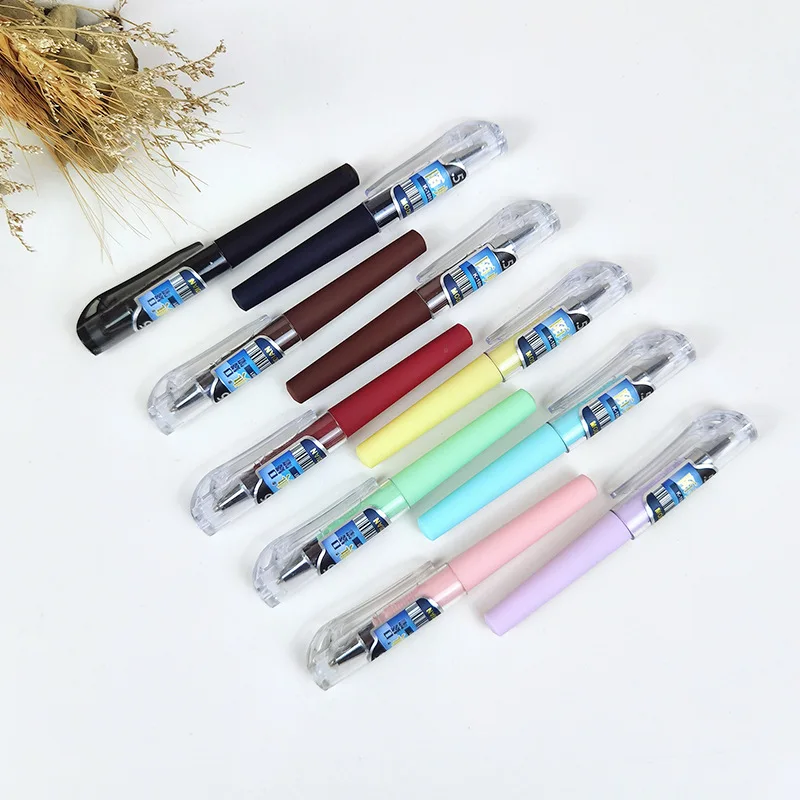 1pc Pocket Pen Short Mini Gel Pen Portable Short Pen Portable Small Quick drying Signature Pen for Small Students