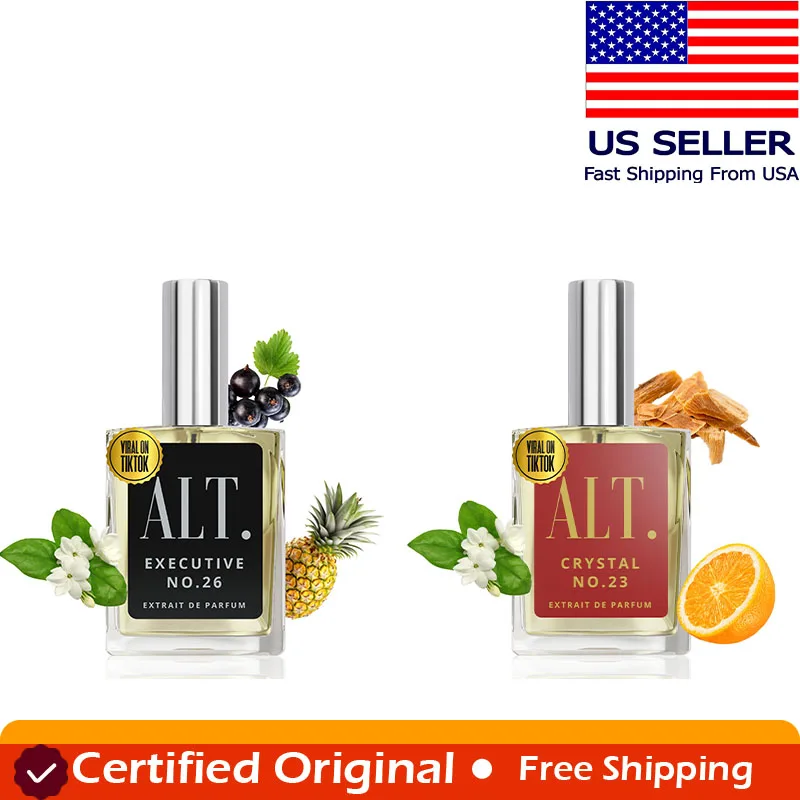 

ALT. FRAGRANCES Crystal No. 23 Extrait de Parfum Unisex Perfume 60ml ALT. FRAGRANCES Executive No. 26 Extrait de Parfum 60ml