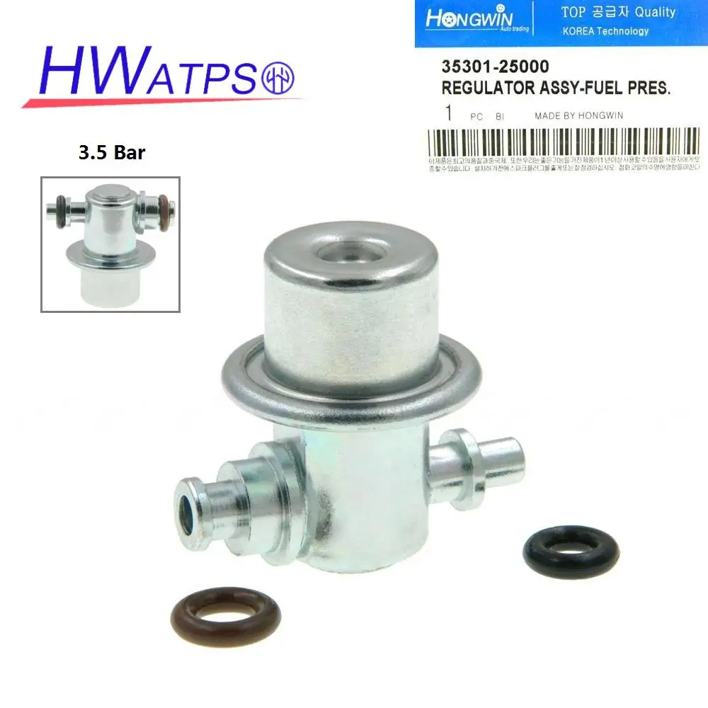 

3.5 Bar For Hyundai Accent Kia Sephia Spectra 1.5L 1.6L 1.8L 1998-2005 Fuel Pressure Regulator 35301-25000 PR392 PR4019 158-0714