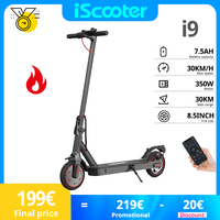 IScooter i9 Electric Scooter 8.5 Inch 350W Motor 36V 7.5Ah 22-30km Range Honeycomb Tires Max Speed 30 km/h Electric Scooters