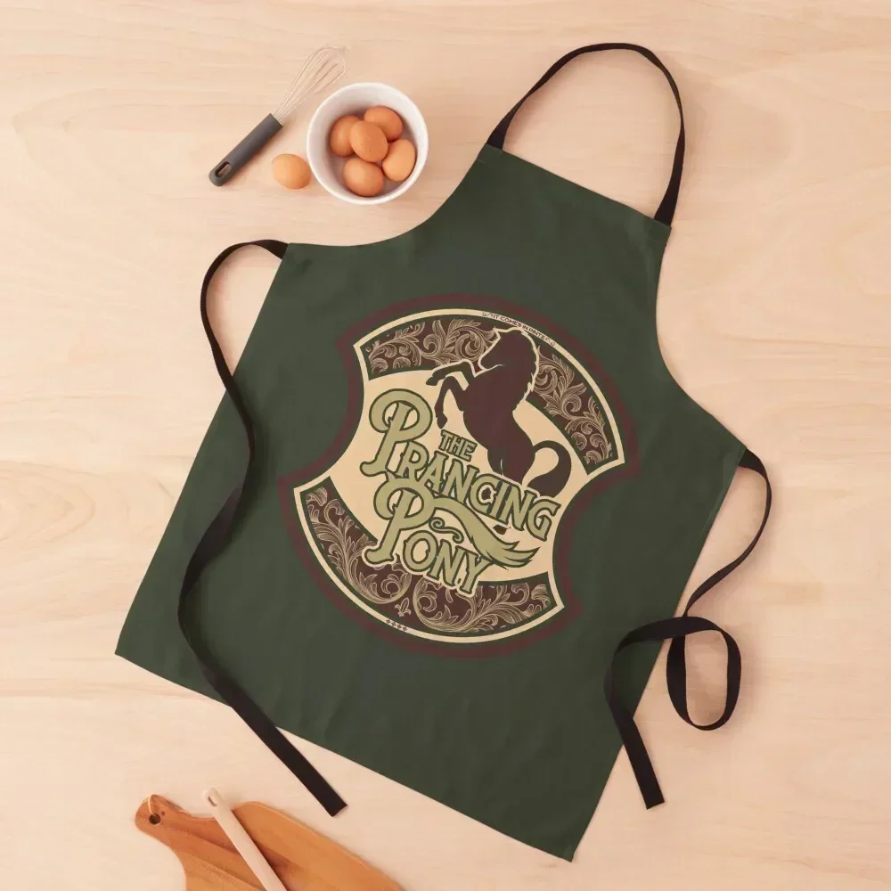 

Prancing Pony Apron Restaurant Kitchen Equipment Goods For Home And Kitchen carpenter Chef Uniform Woman Apron