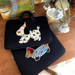 Cartoon Schattige Tablet Tas Voor Ipad Air6 Pro11 10.5 12.9 Air13 Xiaomi Huawei Samsung Macbook13.3 14 15 15.6 16 Inch Laptop Handtas