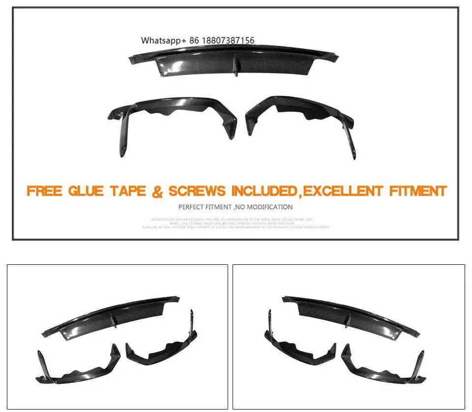 

Premium Carbon Fiber Front Splitter forToyota GR86 ZN8 2 Door Coupe 2022-2023