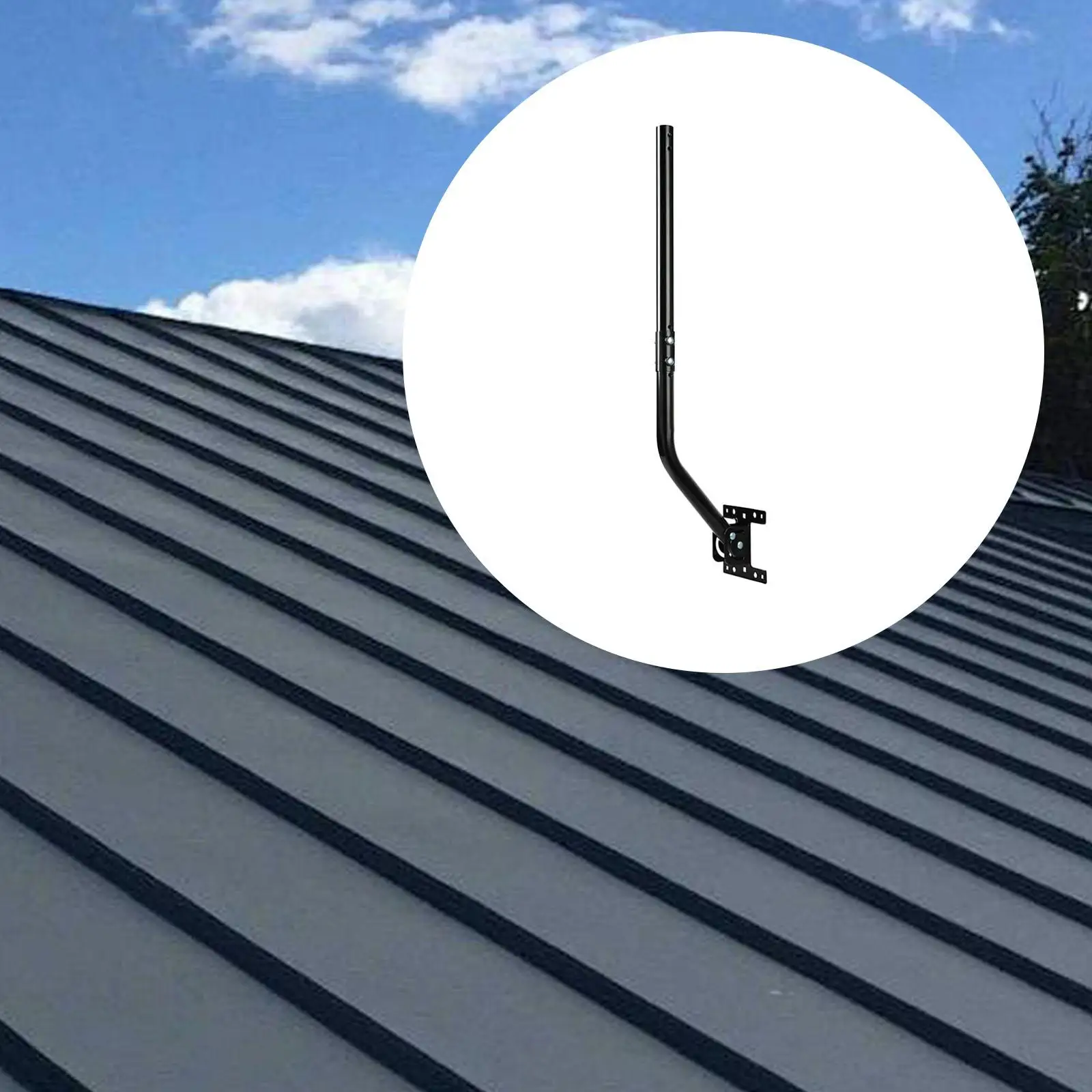 Secure Roof Mount Kit for High-Speed Satellite Internet Connection