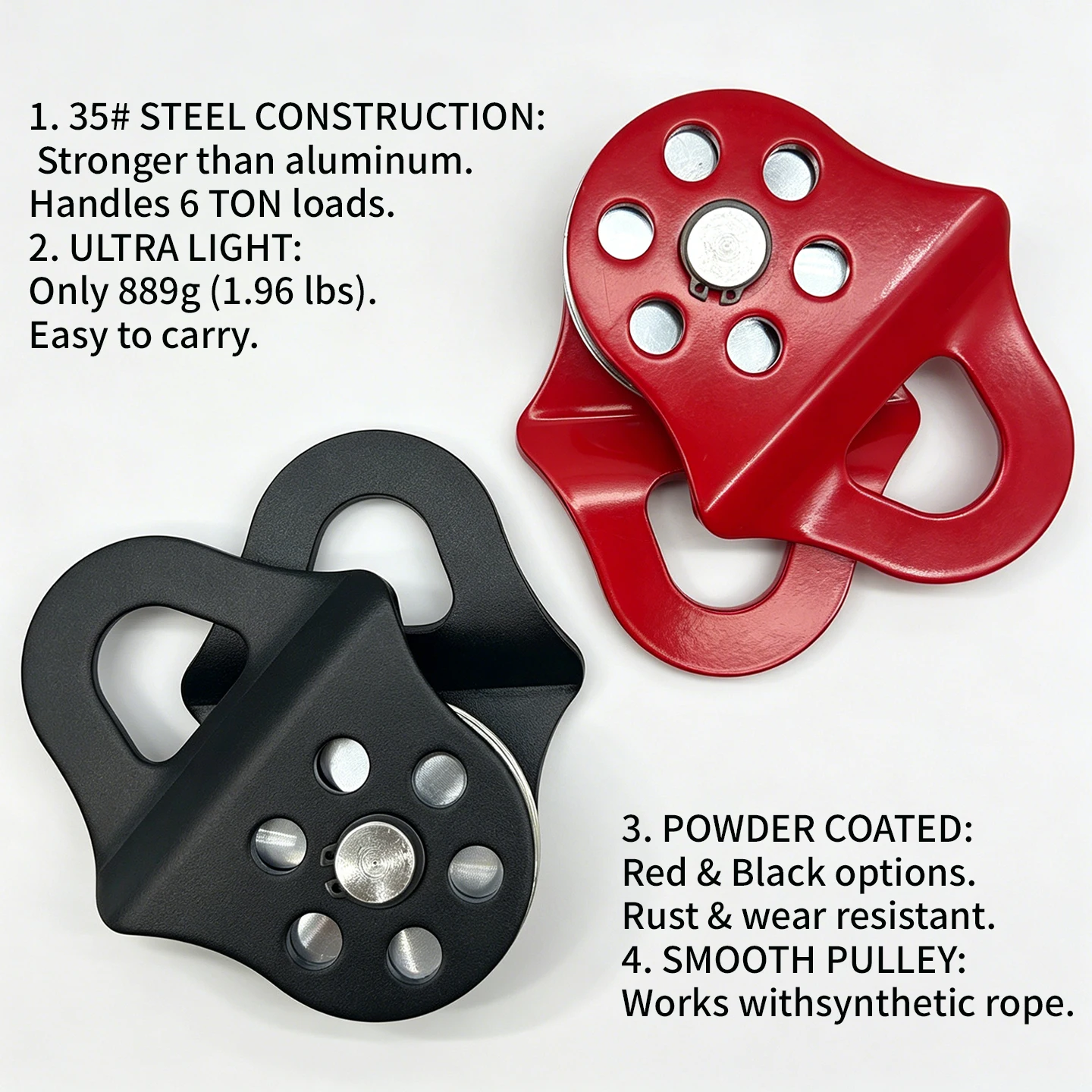 Winch Snatch Block，Pulley，Winch Rope，Tow Hook，Snatch Block，Steel Snatch Block