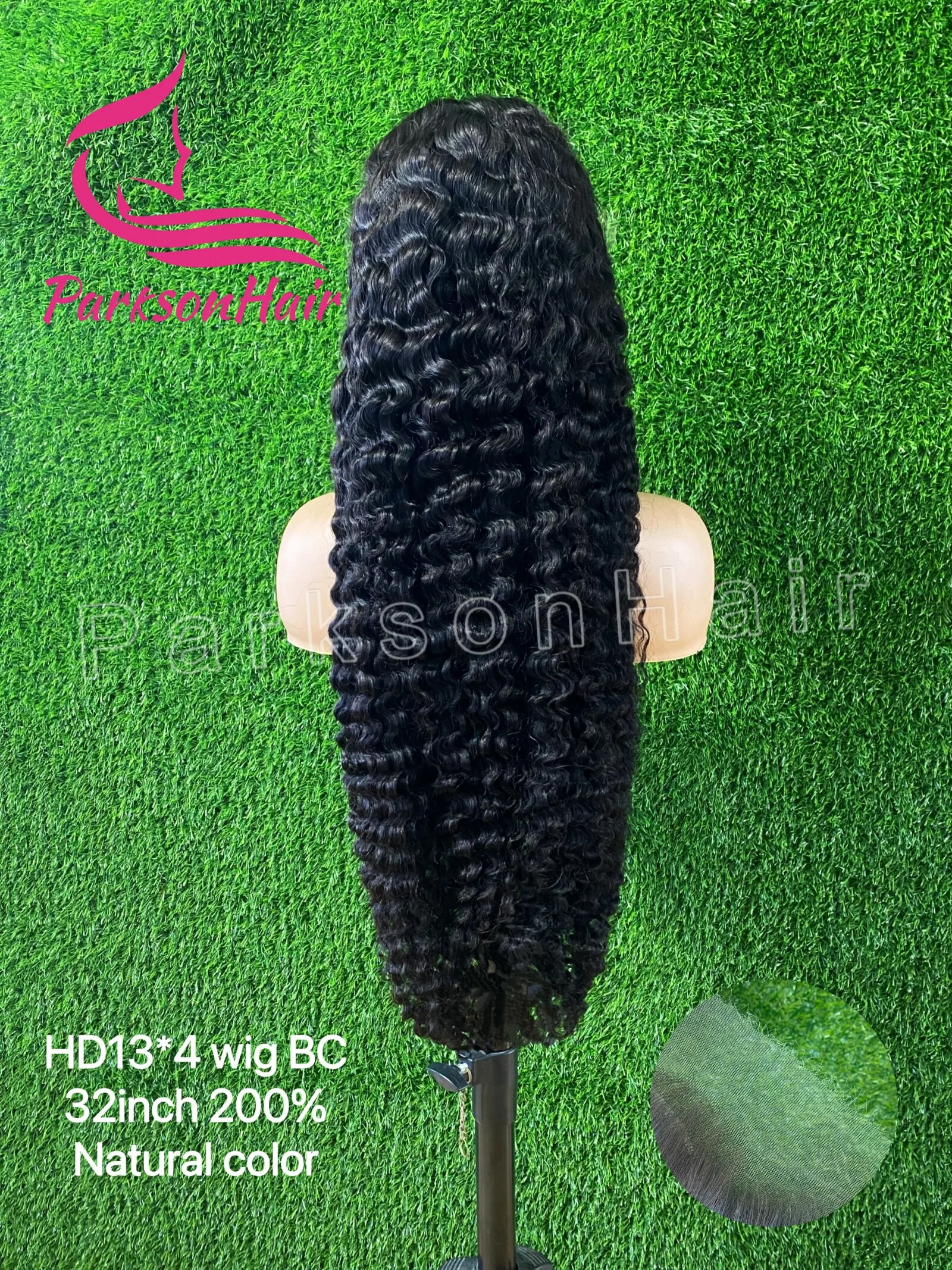 Parrucca riccia birmana al 200% Reale HD 13x4 Parrucche anteriori in pizzo per capelli umani per le donne Parrucca frontale in pizzo HD pre-pizzicante brasiliana per le donne