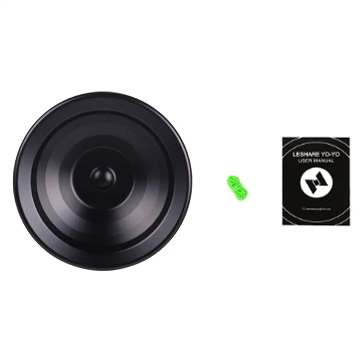 ABJV Yoyo كرة يويو الراقية للمنافسة المهنية سبيكة يويو (أسود) #3