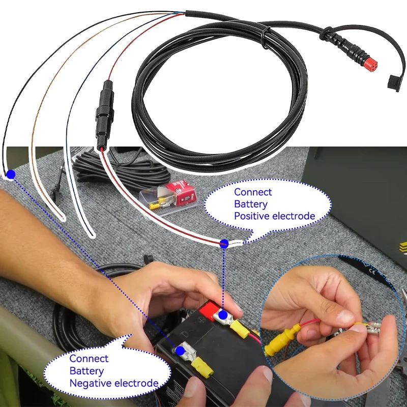 Adaptador de conexión rápida para Echo, Striker Plus, Striker Vivid, Striker 4, Fishfinder, Echomap, 4 pines, 010-12199-04