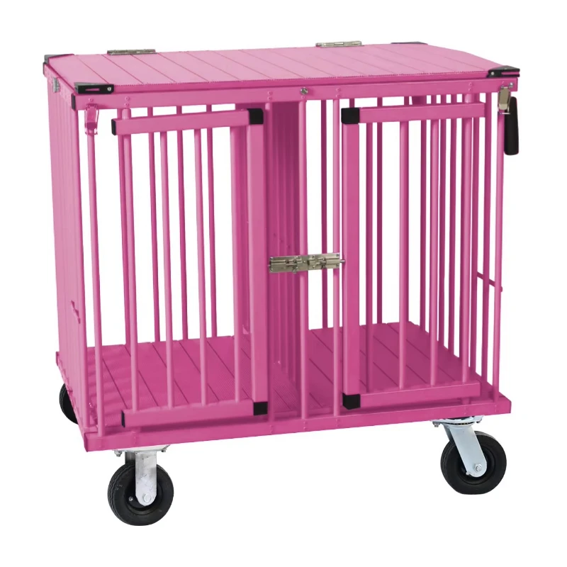 Car pet cage, stroller cage, cat and dog cage can be used, environmentally friendly and durable, easy to move