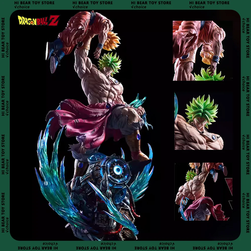 Dragon Ball Anime Figures Broli Vs Goku 28cm Broly Figurine PVC Gk Statue Model Doll Collection Desktop Ornament Kid Toys Gifts