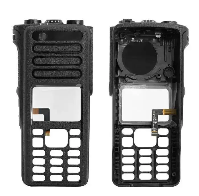 Custodia di ricambio anteriore nera compatibile con la radio portatile XPR7550